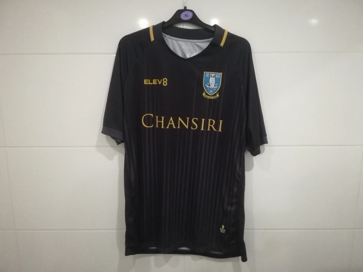 Sheffield Wednesday Black Away Memorabilia Football Shirts