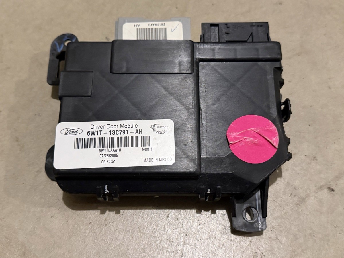 Mercury Grand Marquis Lincoln Town Car Driver Door Module OEM 6w1t