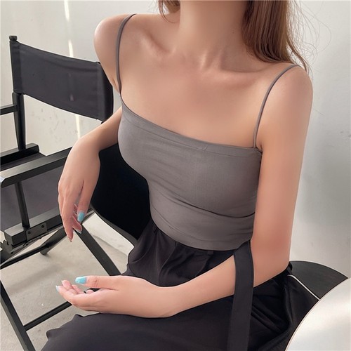 Women's Casual Thin Strap Top with Medium Stretch for Beach and Cycling - Picture 18 of 49