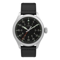 Timex Gentlemen Waterbury Ace Lederarmbanduhr TW2Y70400
