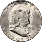 1952-S PCGS MS64 Near Gem BU Franklin Half Dollar #3 - Lustrous, Close to FBL!