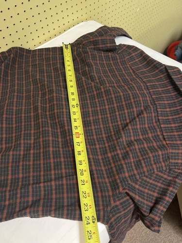 UNTUCKit Shirt Mens Large Plaid Button Down Relaxed Fit Long Sleeve Casual L - Picture 4 of 7