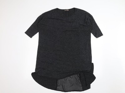 QED London Damen T-Shirt schwarz Basic Größe M