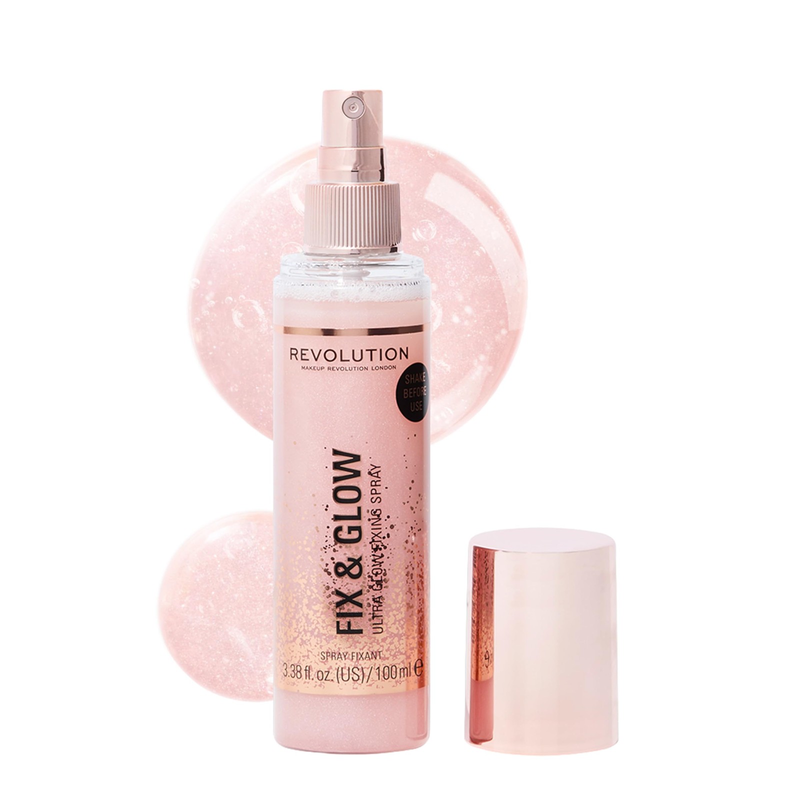 Revolution Beauty Fix & Glow Fixing Spray Illuminating & Hydrating Vegan & Cru - Image 4