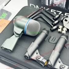 New DMK 57-52 DMK57-52 Drum SM57 Beta 52A Microphone Kit Pack Mic❤❤❤