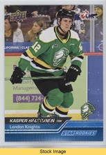 2023-24 Upper Deck CHL Star Rookies Blue Kasper Halttunen #374 READ ry2