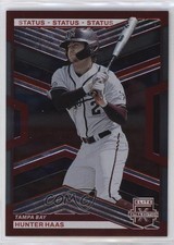 2023 Panini Elite Extra Edition Red Status 20/199 Hunter Haas #60 00ht