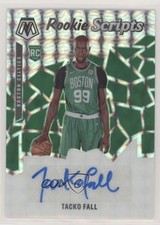 2019-20 Panini Mosaic Rookie Scripts Tacko Fall #RS-TKF Auto 0m4q