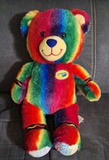 Build A Bear Crayola Plush Stuffed Animal Teddy Bear 16" Rare Sound Not Working