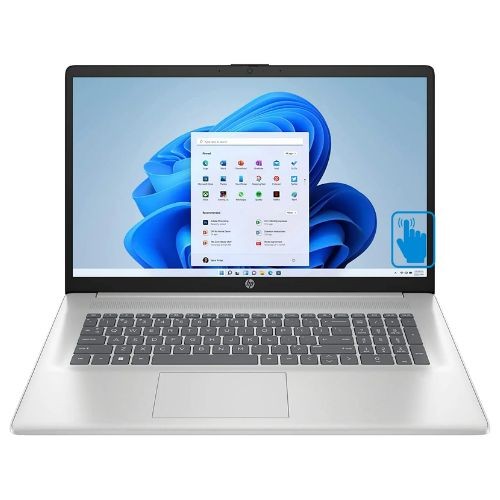 HP 17-cp2035cl 17.3" HD+ Touch Laptop AMD Ryzen 3 7320U 8GB RAM 512GB SSD W11H - Afbeelding 1 van 6