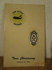 Vintage General Dynamics Twin Christening Quincey Division Pamphlet