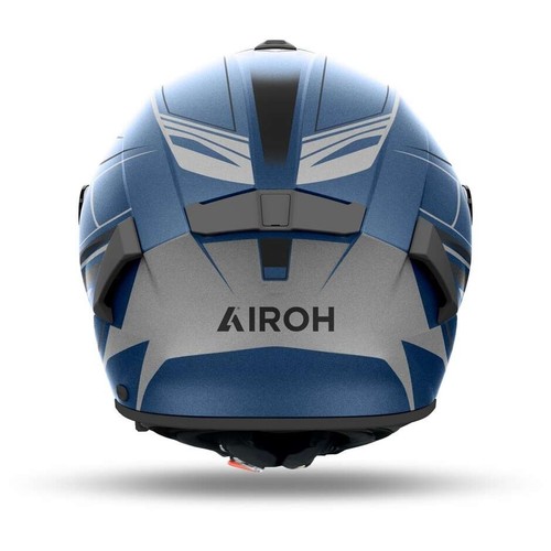 Casco Moto Integral Airoh Spark 2 Shadow Azul Mate Gris Talla M - Imagen 3 de 3