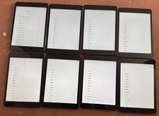 Lot of 8 BROKEN iPad A1454 16BG ATT Black Fast Ship Good Glass Battery
