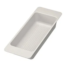IKEA GRUNDVATTNET Colander Gray Sink Strainer Dish Drainer 903.142.80 - NEW