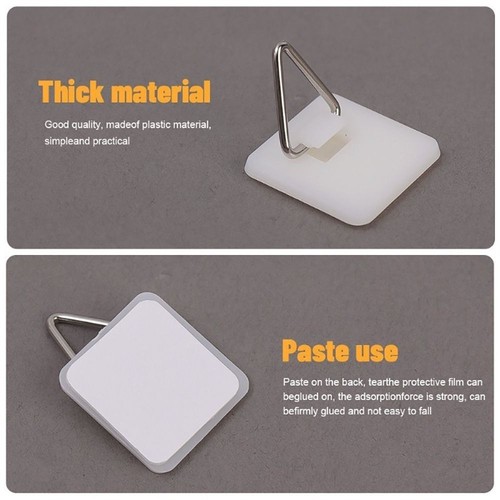 10Pcs Self-adhesive Plate Holder for Art Photo Frames Hanging - Picture 10 of 15