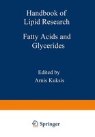A. Kuksis | Fatty Acids And Glycerides | Taschenbuch | Englisch (2012) | Xvii