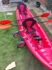 Conwy Kayaks Rhosneigr 2+1 Tandem Fishing Kayak Red