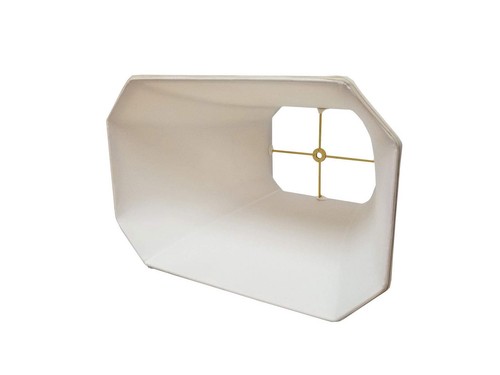 Rectangle Cut Corner Lamp Shade - Beige - (5 x 6.5) x (8 x 12) x 10 - Picture 4 of 8