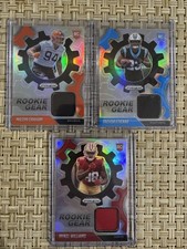 2025(3) Prizm Rookie Gear RC Silver Mykel Williams/ Trevor Etienne/Mason Graham