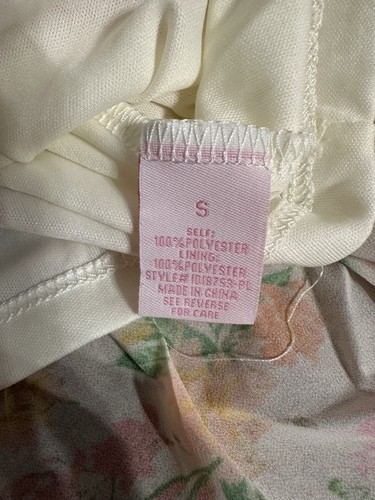 Maxi vestido rosa lirio con volantes en capas talla pequeña floral rosa crema para mujer con cinturón - Imagen 9 de 16