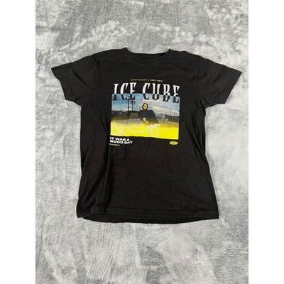 Ice Cube It Was A Good Day Graphic Tee Black Hip Hop Rap T-Shirt M Excellent