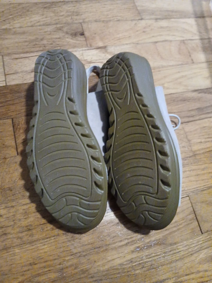 Skechers para mujer talla Sandalias gladiador con cordones de cuña de cuero gris 8,5 M excelentes  Foto 4 de 4