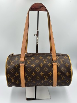 LOUIS VUITTON Monogram Papillon 30 Hand Bag M51385 LV Auth ka1024