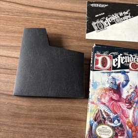 Defender of the Crown Nintendo Nes Complete CIB Authentic B