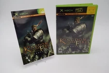 Kingdom Under Fire The Crusaders Xbox Case Manual ONLY No Game Replacement