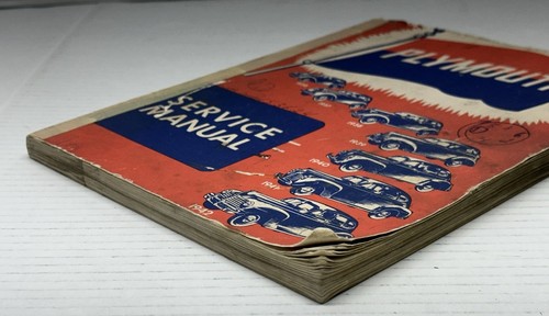 1936-1942 Plymouth Service Manual For Plymouth Passenger Cars D-10974 - Picture 4 of 7