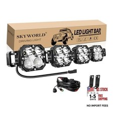 27 Linkable Led Light Bar With 12v Dt Wiring Harness Kit 120w 6000k White 27 Linkable Led Light Bar With 12v Dt Wiring Harness Kit 120w 6000k White