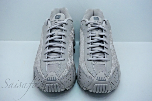 Nike Shox R4 'Pewter Stone Floral' Gray HV0934-001 Women's Sz 10.5 - Picture 6 of 10