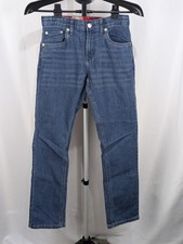 Levi's Youth 511 Slim Flex Stretch 5 Pocket Jeans Size 14 27x29 Medium Wash NWT