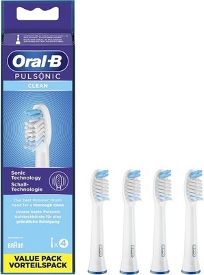 Oral-B Ersatz-Zahnbürste Pulsonic Clean (4er)
