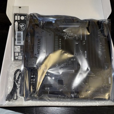 MSI Z390M Mortar LGA1151 Intel Z390 DDR4 Dual M.2 USB3.1 MATX Motherboard