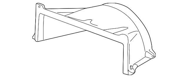 Genuine GM Engine Cooling Fan Upper Shroud 25868538 - Imagem 3 de 4