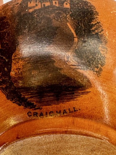 ANTICA CIOTOLA MAUCHLINE WARE - CRAIGHALL Scozia ottime condizioni - Foto 2 di 8