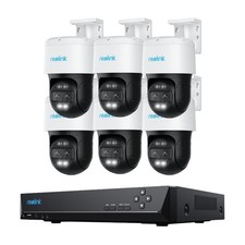 Reolink 8CH NVR 4K Dual-Lens Security Camera System Auto Tracking Trackmix PoE