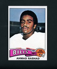 Ahmad Rashad 1975 Topps - Buffalo Bills #115 NM-MT