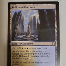 Wizards of the Coast Hallowed Fountain Return to Ravnica Land Rare Regular