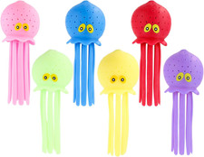 6Pcs Octopus Water Balls, Funny Octopus Floating Pool Toys Novelty Sensory Squee