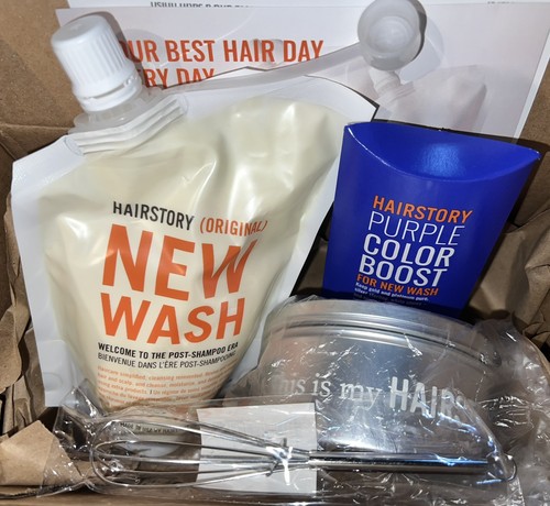 Hairstory (Original) New Wash, 8 fl oz/236 mL - with purple boost NEW  - Bild 6 von 8