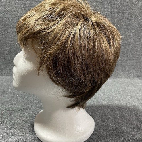 Lot of 2 Paula Young Wigs A3433 Petite Short Layered Blonde Brown Mix Volumized - Picture 10 of 17