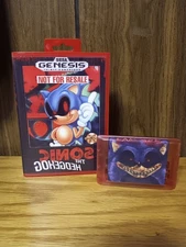 Sonic Exe For Sega Genesis Custom Video Game Cart + Box Sonic.exe Creepypasta