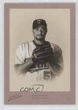 2005 Donruss Studio Portraits Zenith Red Black & White 36/55 Johan Santana 1h1