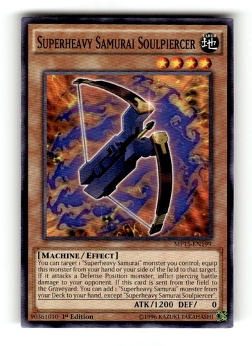 Superheavy Samurai Soulpiercer MP15-EN199 card