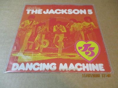 (119)  7'' Single - Vinyl - The Jackson 5-''Dancing Machine/It´s too late change