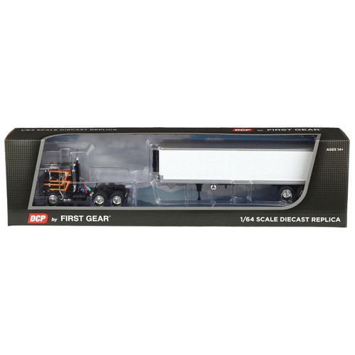 First Gear DCP 1/64 Peterbilt 352 COE Sleeper ThermoKing Reefer Trailer 60-2156 - Picture 6 of 6