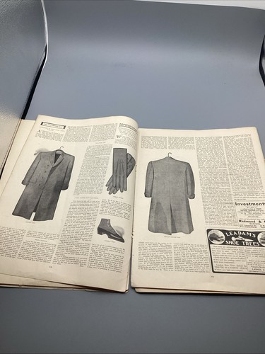 1899 Vogue Magazine “Consulting The Clunky Oracle”- Early Fashion *RARE* - Picture 7 of 9