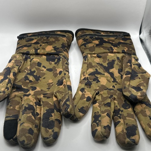 Beheizbare Handschuheinlagen für Herren Damen Wiederaufladbare Handwärmer Dünn Camouflage XXS - Bild 13 von 13
